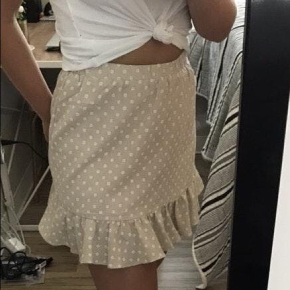Princess Polly Tan Skirt